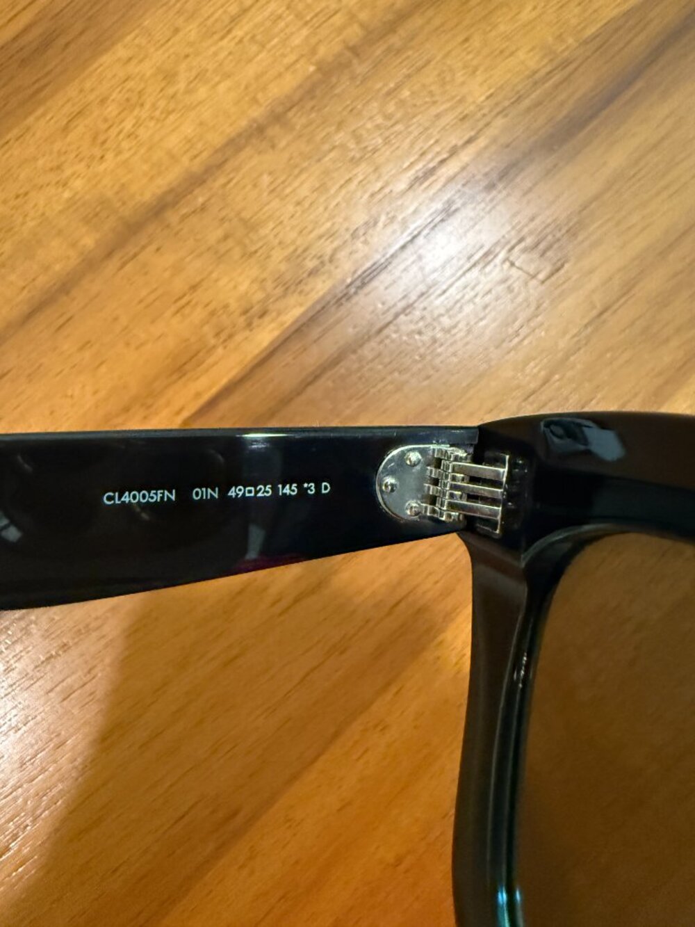 Celine 3 Dots Butterfly Black Round Women's Sunglasses CL4005FN - Picture 5 of 10